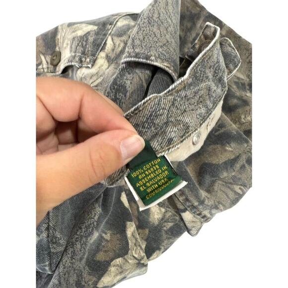 Cabelas Mossy Oak Camo Men’s Hunting Pants Jeans Size 36 Regular - Picture 5 of 8